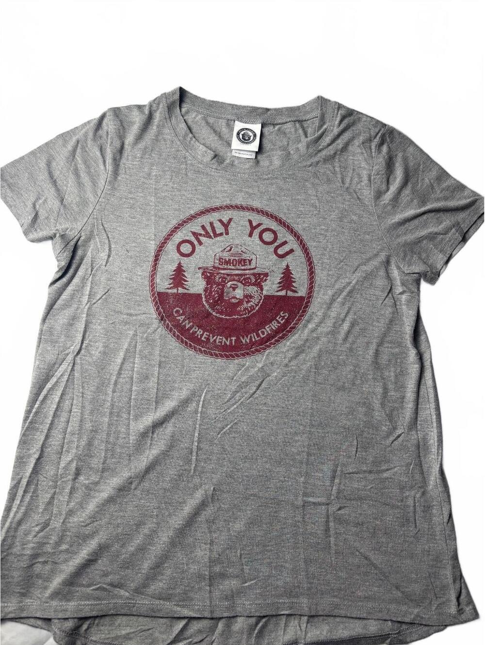 Smokey Bear "Only You Can Prevent Wildfires" Graphic T-Shirt